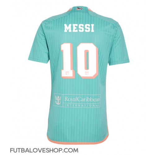 Dres Inter Miami Lionel Messi #10 Tretina 2024-25 Krátky Rukáv